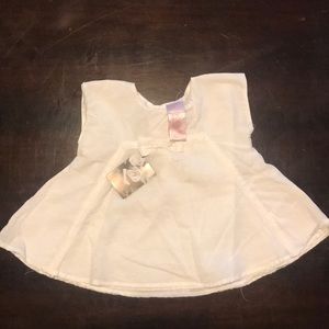 Kids white blouse, 18M